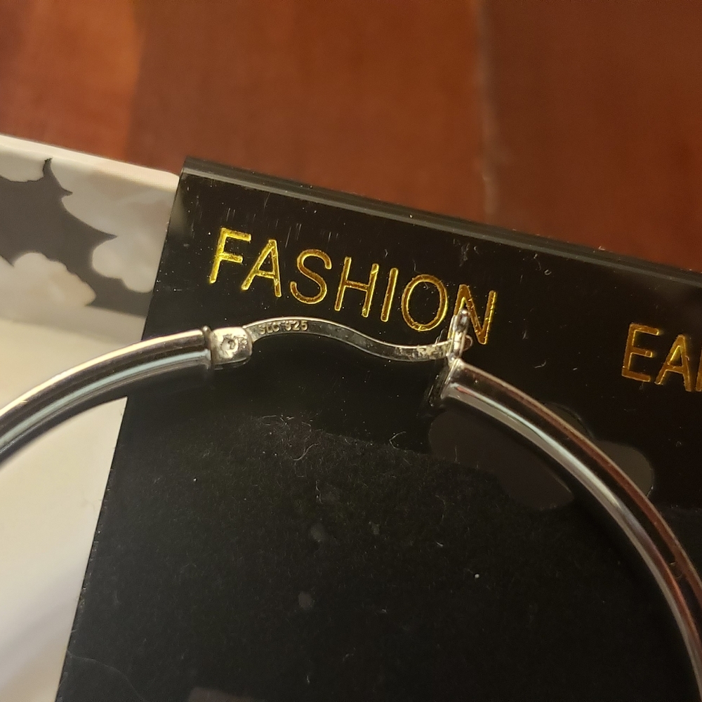 Silver Hoops - image 3